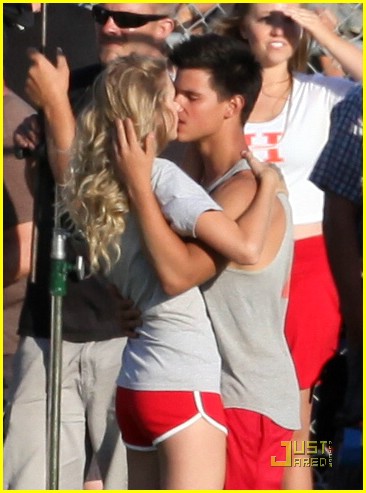 selena gomez and taylor lautner kissing. And Taylor Lautner Should